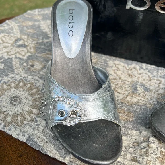 Vintage BeBe Carmen Heels - Size 5 - Picture 7 of 17